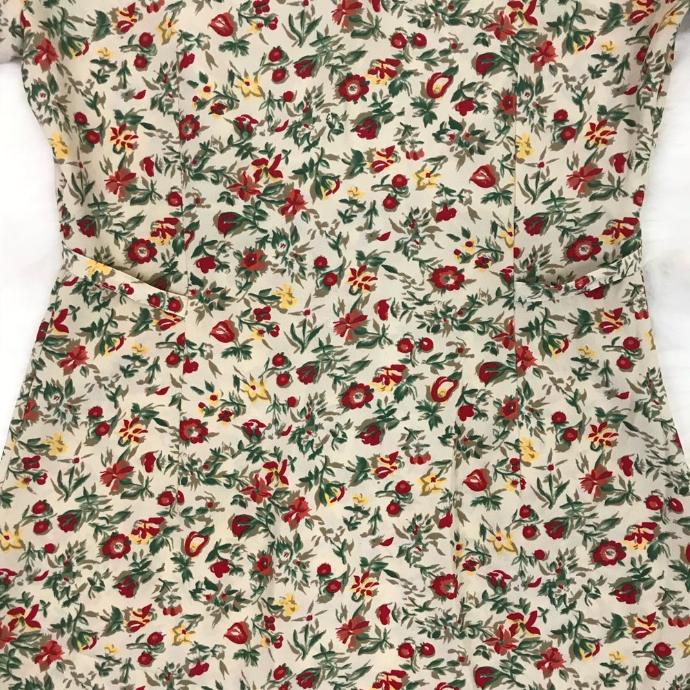 Vintage old navy floral button down mini dress - Picture 4 of 5